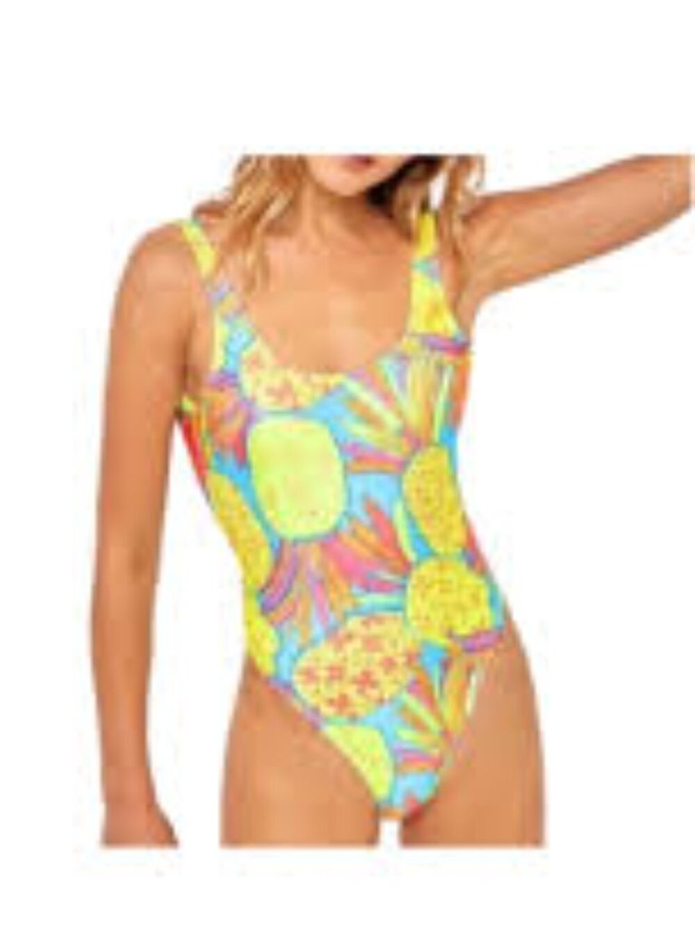 Chubbies | Neon Print One Piece Bathing Suit Swimsuit